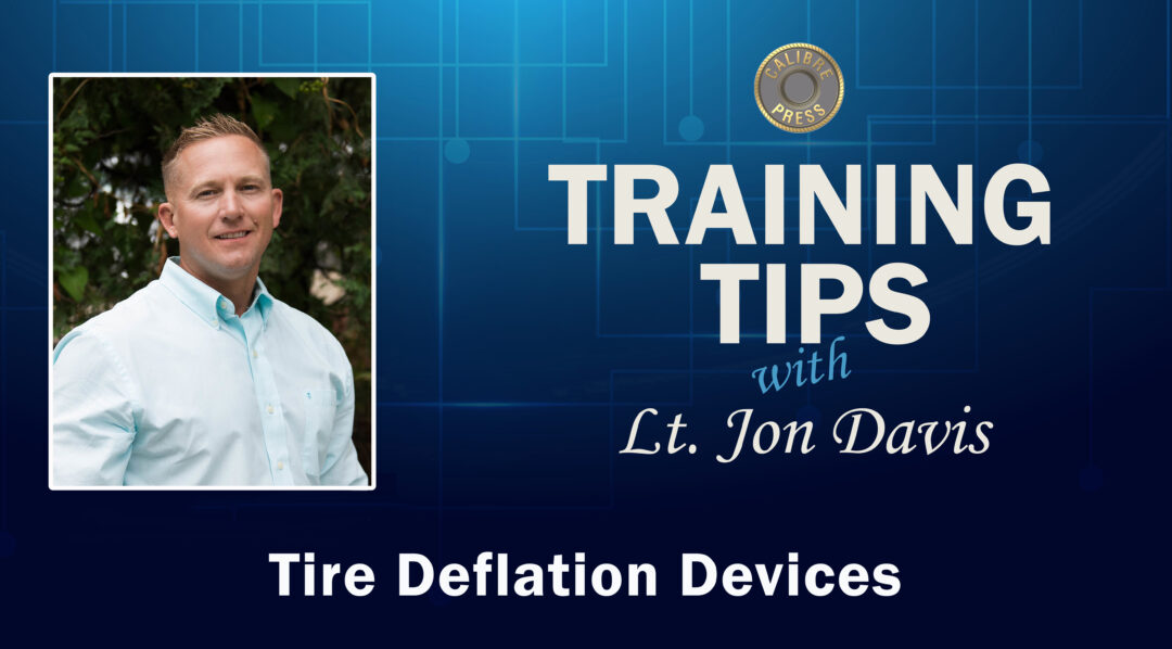 Tip: Tire Deflation Devices