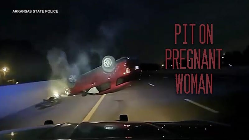 Arkansas State Police – PIT on Pregnant Woman