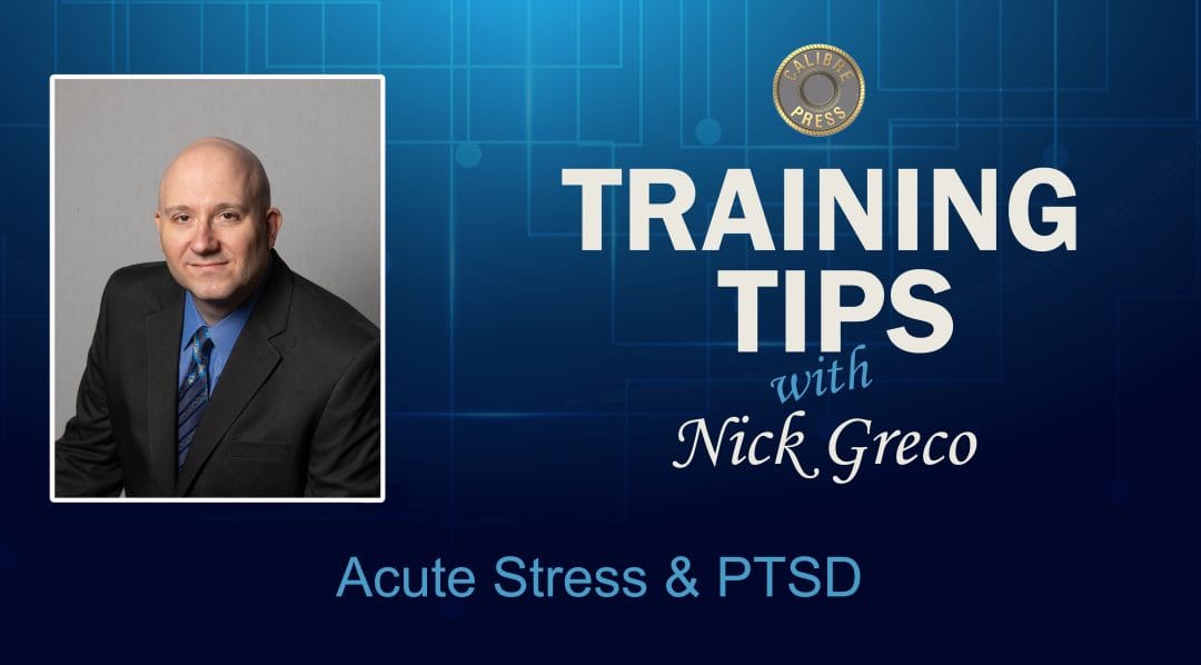 Acute Stress & PTSD
