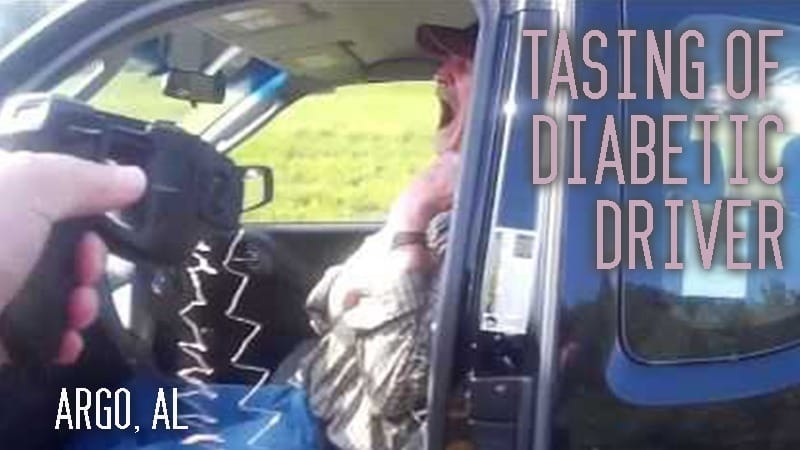 Argo, AL – Tasing of Diabetic Driver