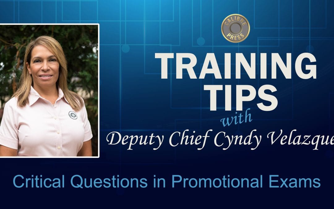 “Critical Questions” in Promotional Exams