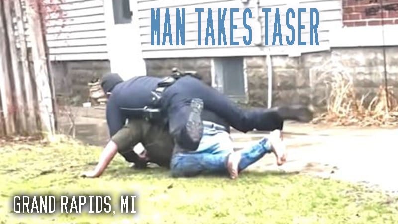 Grand Rapids, MI – Man Takes Taser