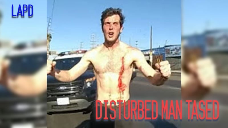 LAPD – Disturbed ManTased Great Example