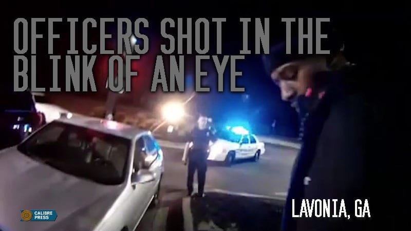 Lavonia, GA – Officers Shot in the Blink of an Eye