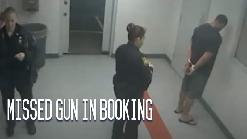Missed Gun in Booking