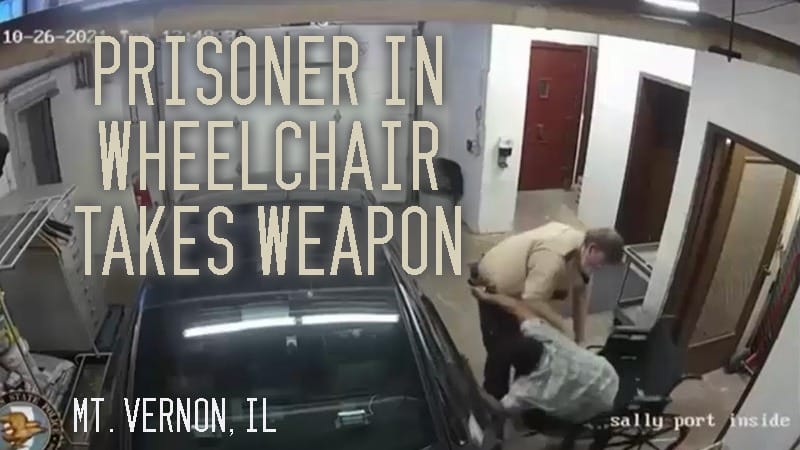 Mt. Vernon, IL – Prisoner in Wheelchair takes Weapon