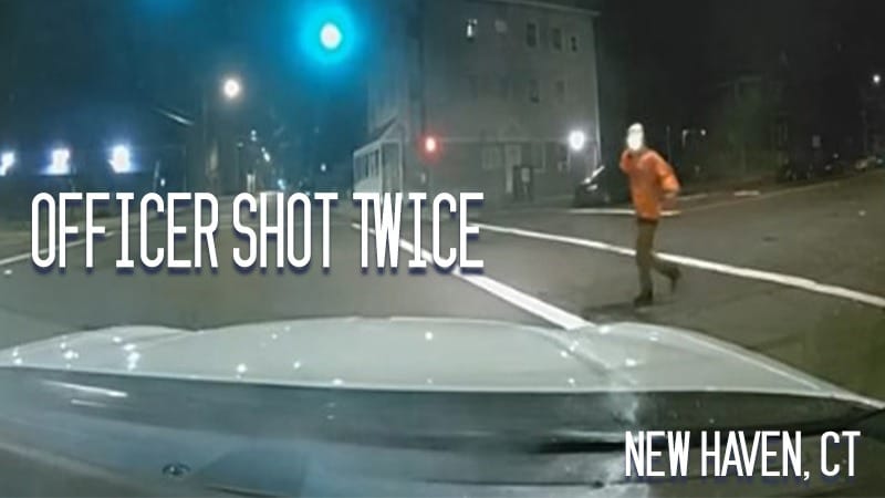 New Haven, CT – Officer Shot Twice