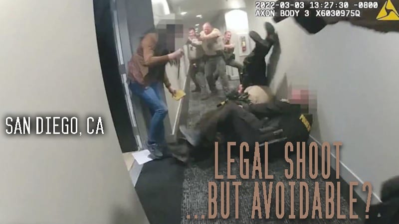 San Diego, CA –  Legal Shoot … But Avoidable?