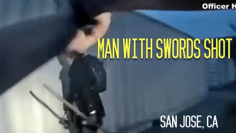 San Jose, CA – Man with Swords Shot