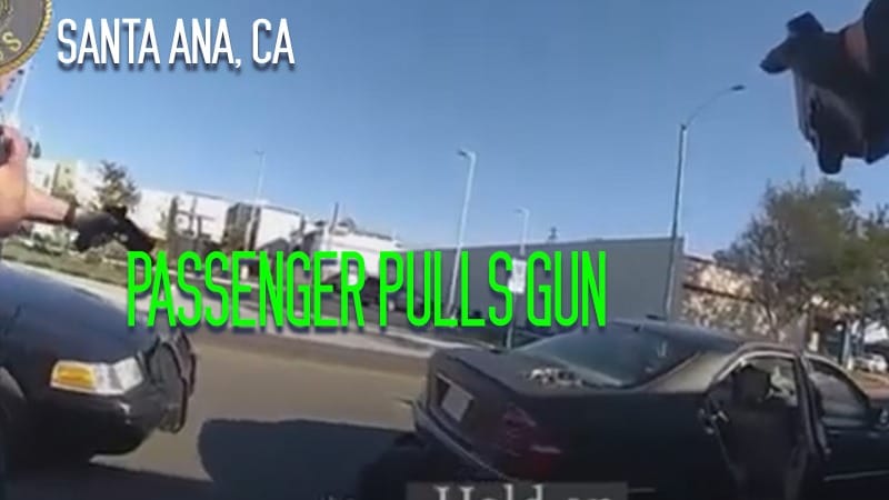 Santa Ana, CA – Passenger Pulls Gun
