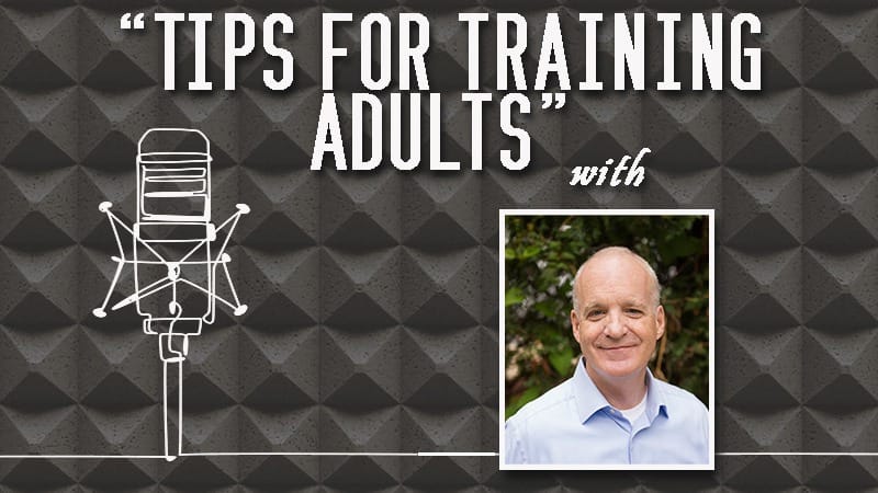 Tips for Training Adults
